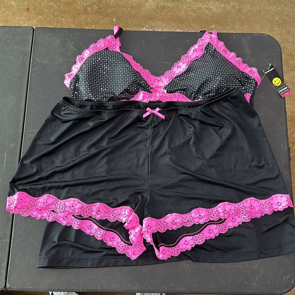Joe boxer lace cami and short set size XL - Picture 6 of 6
